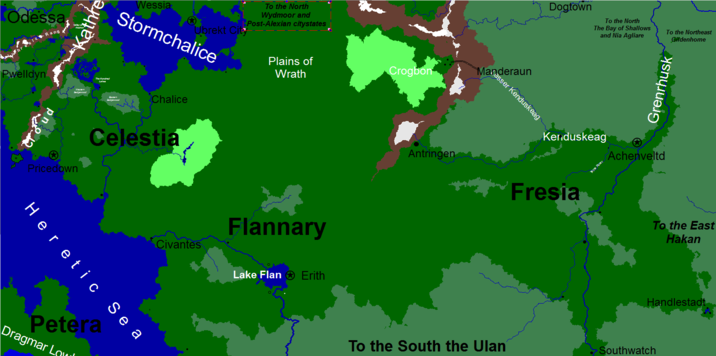 Flannary and neighboring nations